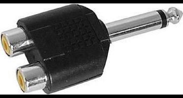 Dubbele Rca Vrouwelijk Naar Mannelijke 6.35Mm Mono Jack