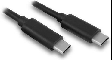 Ewent EW9640 USB-kabel 1 m 3.2 Gen 1 (3.1 Gen 1) USB C Zwart