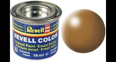 Revell verf voor modelbouw zijdemat hout bruin nr 382