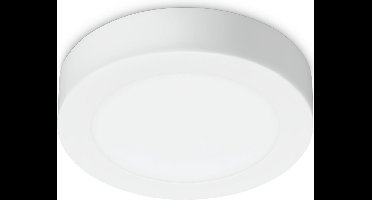 Prolight LED Plafondlamp - Plafonnière - Rond - Warm Wit Licht - 6W - 400 Lumen - Wit