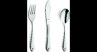 Amefa Footie Kinderbestekset - 3 delig - 1 persoons