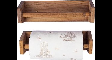 ARC Marine teakhouten Keukenrolhouder 33 x 9,5 x 9,5 cm