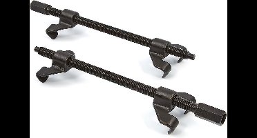 Veerspanner set - 2 delig - 360mm - Schokbreker veerspanner - Sportdemper veerspanner - Buitenzijde spanner