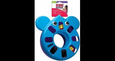 Kong Cat Puzzle Toy Muis Blauw