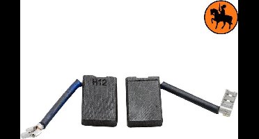 Koolborstelset voor Black & Decker frees/zaag P5933 - 6,3x16x23mm