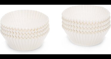 Patisse Cupcakevormpjes Wit ø 6.5 cm - 200 stuks