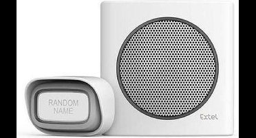 Extel diBi Flash white draadloze deurbel