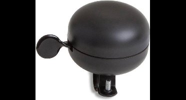 Lynx Klassieke zwarte fietsbel - 80mm - luid en helder geluid