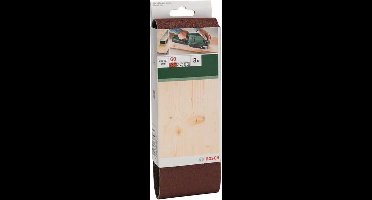 Bosch - 3-delige schuurbandenset voor bandschuurmachines