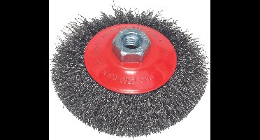 M14 KEGELBORSTEL 115 GEGOLFD 0.35 STAAL