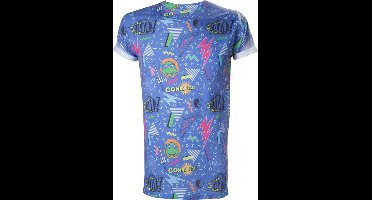 Turtles - Men T-shirt sublimation blue print - S