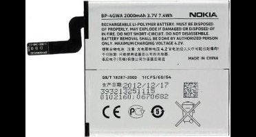 Nokia Lumia 720 Batterij origineel BP-4WGA
