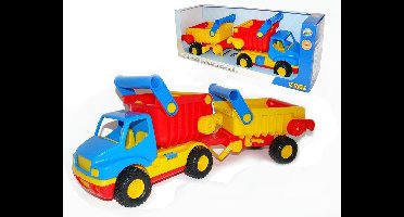 Wader Kiepwagen met Aanhanger