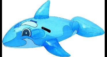 Bestway Opblaasbare Walvis Ride-on Blauw 132 centimeter