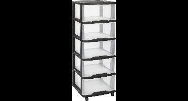 eify ladesysteem 5x20L + wielen zwart