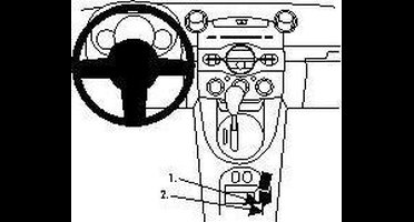 Brodit Proclip Montagebeugel voor de Mazda 2 10-11