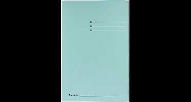 100x Esselte dossiermap blauw, folio