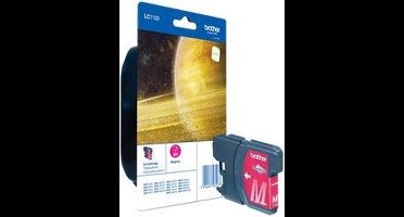 Brother LC-1100M, Magenta Blister Pack inktcartridge Origineel