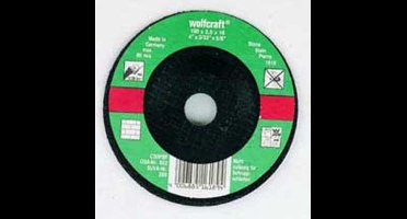 wolfcraft - Doorslijpschijf voor metaal - 1627099