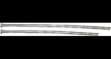 Koeriem nylon 130 cm met knelgesp