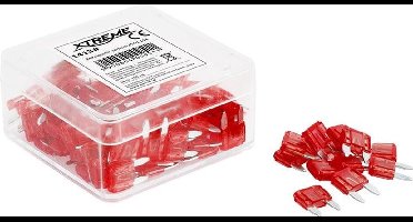 Mini Steekzekering 10A - Rood 10 stuks