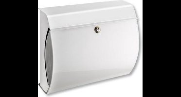 Burg Wächter Brievenbus Verona Wit met Lampje