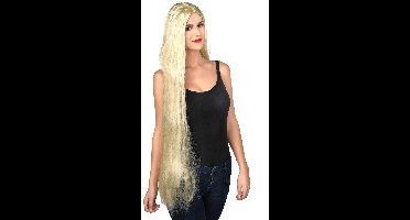 Vegaoo - Lange blonde vrouwenpruik