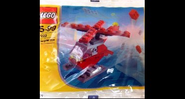 LEGO 7222 Rode Helicopter (Polybag)