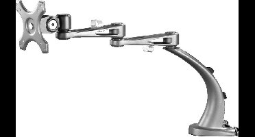 DESQ® Monitorarm | 17/34 Inch | Arm lengte 59 cm | 5 draaipunten | Zilver