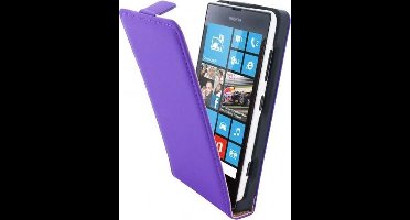 Mobiparts Premium Flip Case Nokia Lumia 520 / 525 Purple