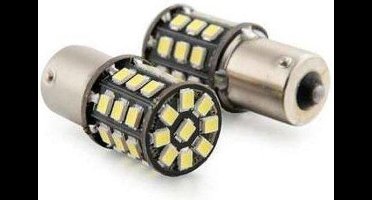 BA15S LED 33-SMD 2835 - 12V LED lamp WIT