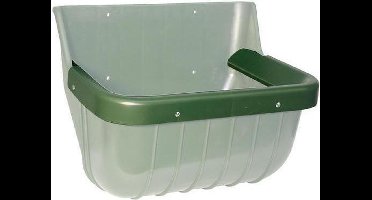 Voerbak Antimorsrand voor 15 Liter EG - Kunststof - Groen