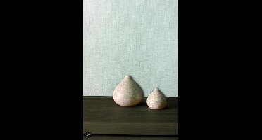 Dutch Wallcoverings - Papierbehang uni - zilver