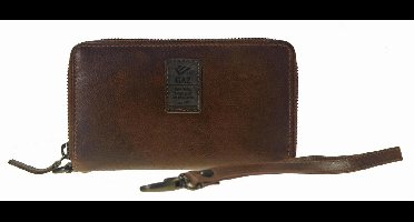 Castillo – GAZ – Dames Portemonnee met Polsbandje – RFID – Leer – Bruin