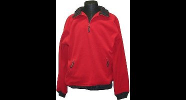 Safeworker fleecevest, fleecetrui Alpine rood maat L