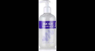 Me You Us Silk Slix Water Based Lubricant Pump Bottle White 250ml
