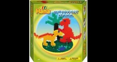 Strijkkralen Hama My Pocket Dino 1000-Delig
