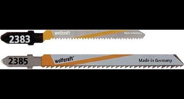 wolfcraft - Set decoupeerzaagbladen 5-delig, T-schacht - 2383100