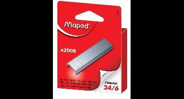 Maped nietjes 24/6, doos van 2.000 nietjes