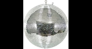 HQ-Power Disco spiegelbol Ø 50 cm, spectaculaire lichteffecten voor feestjes, veilig ophangsysteem en facetglas, dansvloer accessoire voor disco en meer