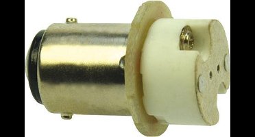 Talamex - Adapter BA 15d naar G4