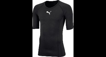 Puma LIGA Baselayer Tee SS Jr Unisex - Puma Black
