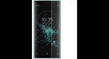 Shop4 - Sony Xperia XA2 Plus Glazen Screenprotector -  Gehard Glas Transparant