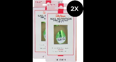 Sally Hansen Nail Nutrition Green Tea Strengthener Duo Pack - 45093
