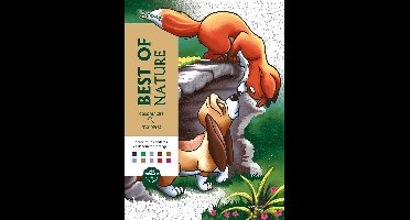 Coloriages Mystères Disney Best of Nature - Kleuren op nummer kleurboek voor volwassenen en kinderen - Hachette