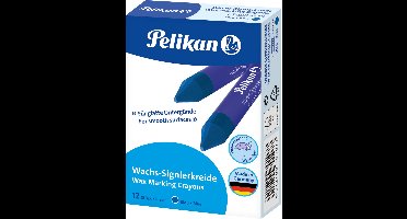 Pelikan merkkrijt 772- Blauw - 12 stuks