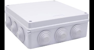 TRU COMPONENTS TC-RA 200x200x80 TC-10239060 Installatiebehuizing ABS kunststof Wit 1 stuk(s)