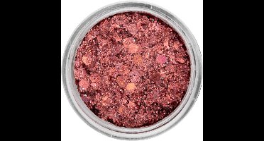 PartyXplosion - Professional Colours - Schmink - Pressed Chunky Glitter Cream - Pink Champagne - 10ml