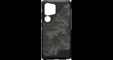 UAG Metropolis LT geschikt voor MagSafe Backcover geschikt voor Samsung Galaxy S25 Ultra - Micro Hex Camo Graphite