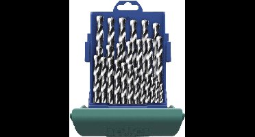 Heller 21965 5 HSS Metaal-spiraalboorset 25-delig 1 mm, 1.5 mm, 2 mm, 2.5 mm, 3 mm, 3.5 mm, 4 mm, 4.5 mm, 5 mm, 5.5 mm,